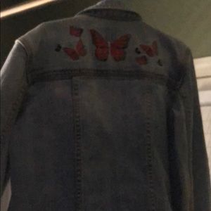 Peek girls denim jacket size 8